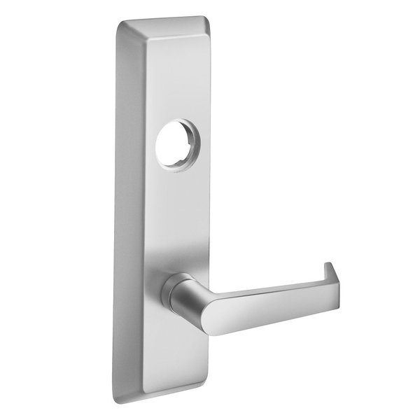 Yale Escutcheon Trim, AU, Lever x Escutcheon x Cylinder, Right Hand Reverse, Satin Chrome AU627F 626 RHR